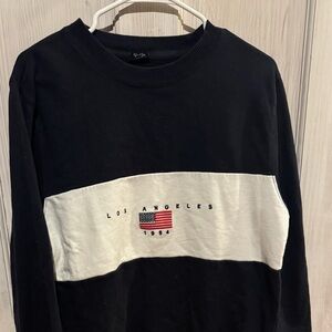 Vintage J. Galt  Los Angeles 1984 Dk. navy and White Women’s Sweatshirt